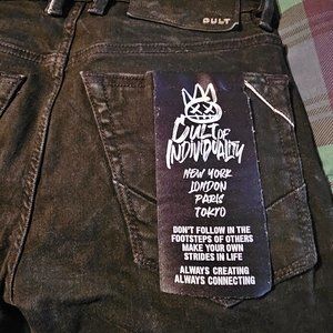 Cult of Individuality Men's  Super Skinny Punk Distressed Jeans Sz 30